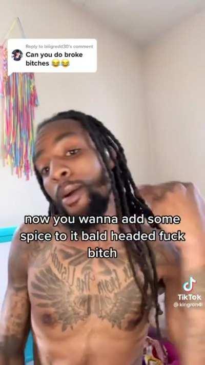 How to say Broke Bitch in sign language