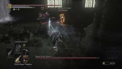 Spear of the Church fight with another character turns into a funny turn of events that could be worthy of character development (Not really).