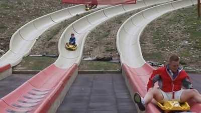 Gramps learns to fly