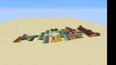 My friend and I made an infinitely expandable 1 way flying base