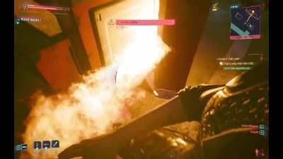 When you put all your points into body but the game wants you to be sneaky