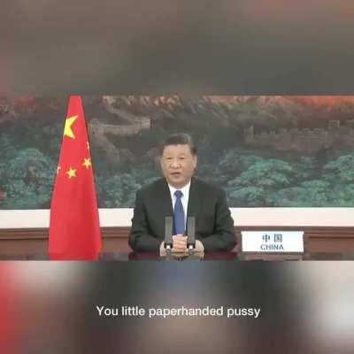 President of China (Xi Jinping) clarifies cryptocurrency FUD