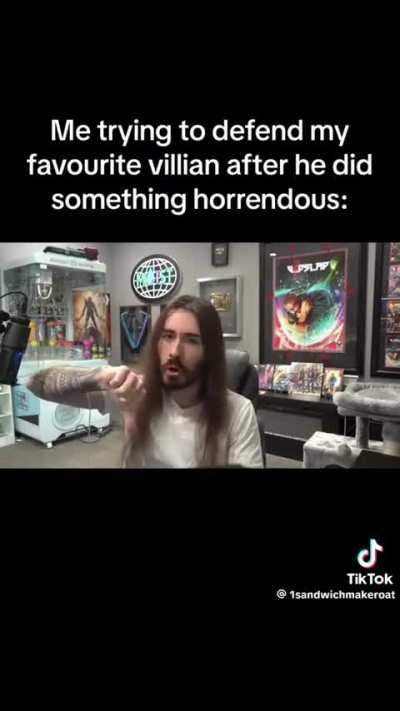 I think we all know who he is referring to