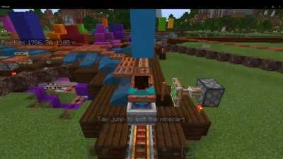 I made a round, 8 directional roundabout