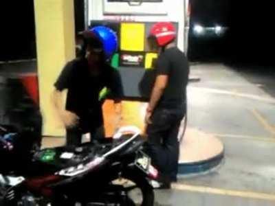 Stay upright you bitch.