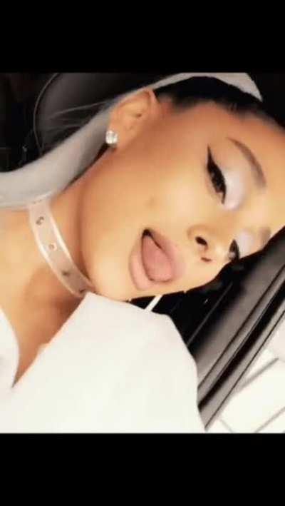 Ariana Grande - The tiny Cumeater