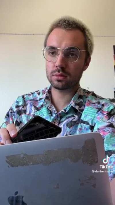 Blursed phone call…