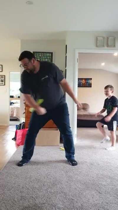 Not a boomerang just gravity at work