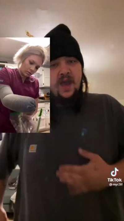 with her what? tell me, with her what?