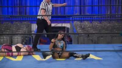 Meanwhile on NWA Powerrrr & Power Surge: Kiera Hogan vs Kenzie Paige & Melina vs Skye Blue!