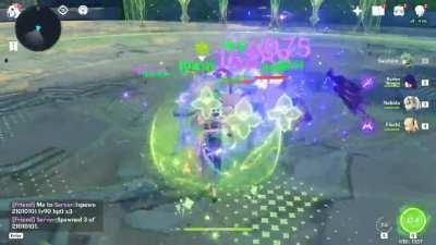 Baizhu Spread (Baizhu/Raiden/Nahida/Fischl)