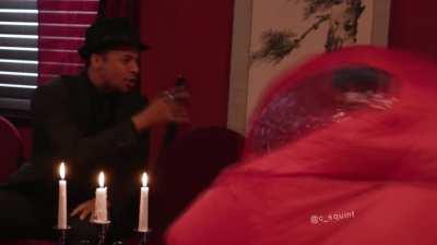 Myth Arguing with Red Amogus (meme)