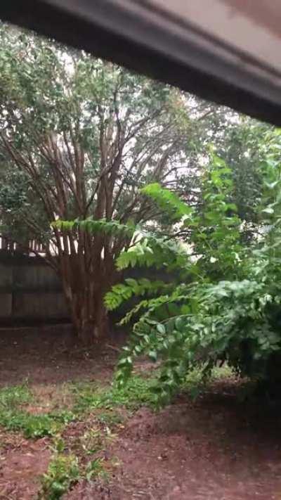 Impressive thunderstorm in north Georgia right now