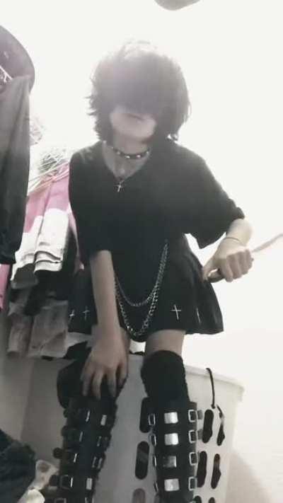 Can you quit making murder tiktoks in my closet!? I need my hoodie 😤