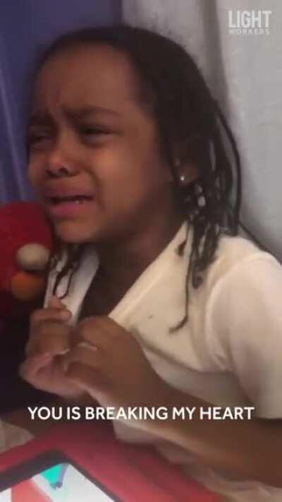 She is breaking his heart