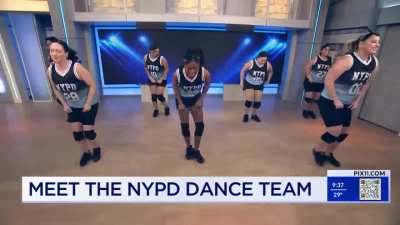 The NYPD now has its own dance team