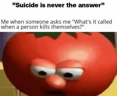Well surely it can't be suicide