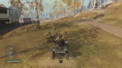 Who knew getting downed could look so chill