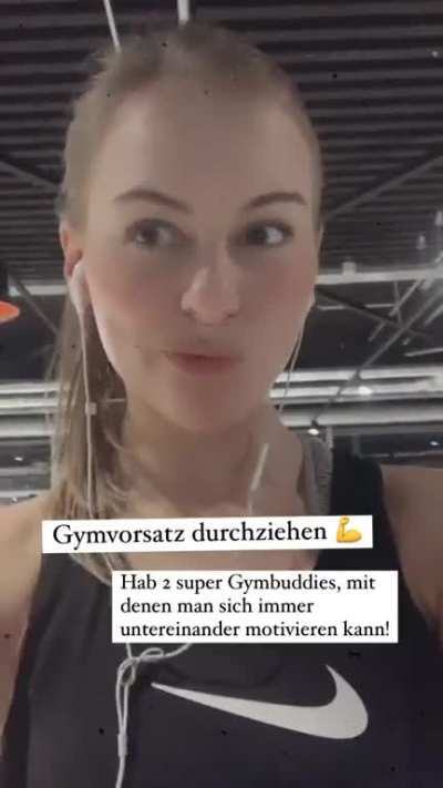 Gymvorsatz durchziehen