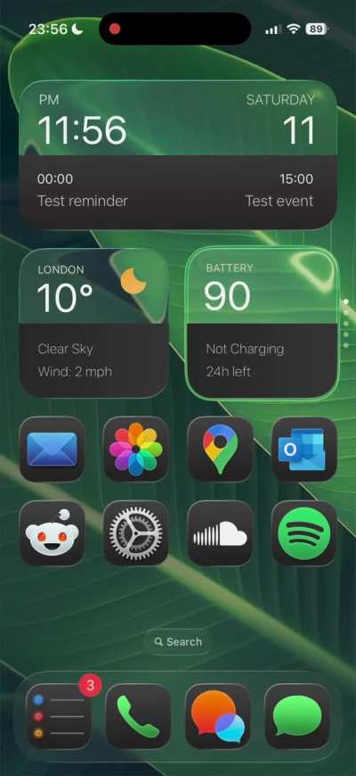 Spacial photo widget - love it 😊