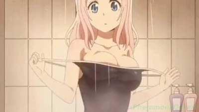 Breasts jiggle physics