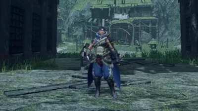 reviving a dead but GOLD meme from the past with MHRise.