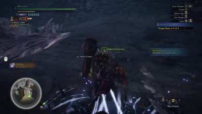 Giving the insect glaives a run for their money in the air game.