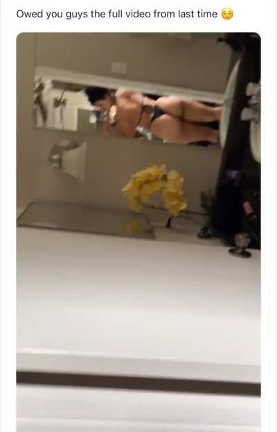 Enjoy because it’s the most she’ll ever show