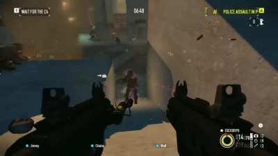 Cloaker becomes one with the ground.