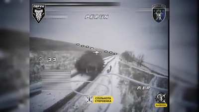 Ukrainian UAS Battalion Perun of the 42nd Mechanized Brigade published more footage of the destruction of the Russian mechanized assault in the Novopavlivka direction. Published 19.12.2025