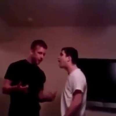 It’s always the loud and cocky ones who end up getting rocked