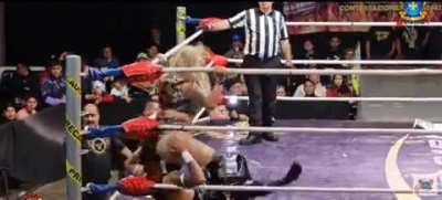 Sadika with a wedgie stinkface 