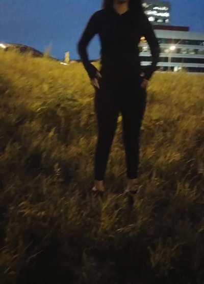 I thought the coast was clear... Oops! [gif]