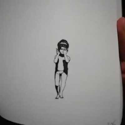 I made a big crazy flipbook and people said to post it here