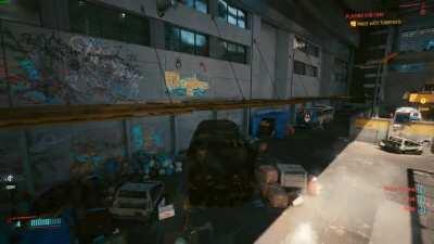 Found a destroyed truck you can ride!