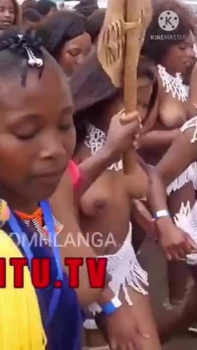 Sometimes the cameraman has to push his way through the crowd to get good footage of his favorites.