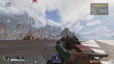 This Apex Aim Trainer runs INSIDE R5 Reloaded. It's not completely movement but you can practice fatigue bounces into shooting moving bots.