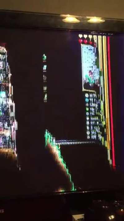 My tv broke while playing terraria