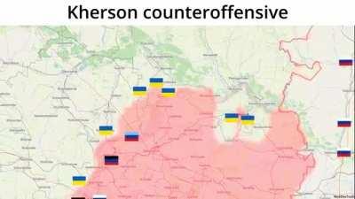 It’s all Kherson counteroffensive