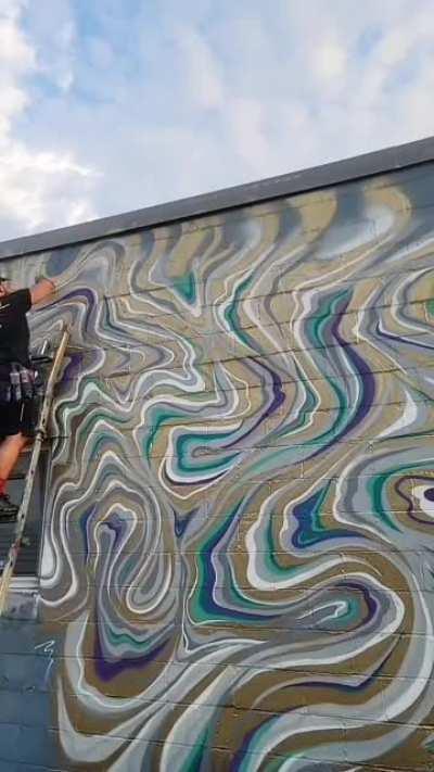A short video of the process of my latest mural In Flint, Michigan .