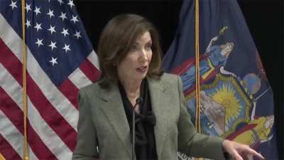 NY GOVERNOR HOCHUL: Some bad apples? These are the future of the GOP. This is so vile it's hard to find the words to put into context ... there's gotta be consequences ... this bullshit has to stop!
