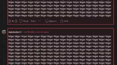 Holy shit, the dedication to be racist is incredible, even if he copy pasted all of that