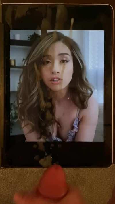 Pokimane Cumtribute - Massive Load