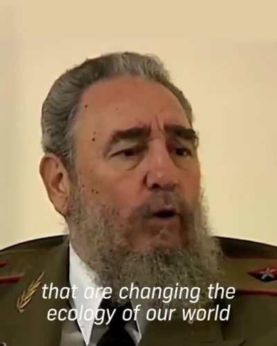 Fidel Castro on what Capitalism has resolved