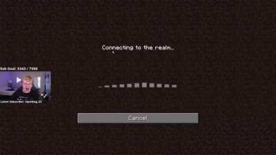 Callmecarson joining Minecraft Realms