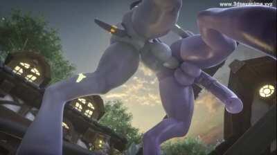 Outside hot domination (taktah)