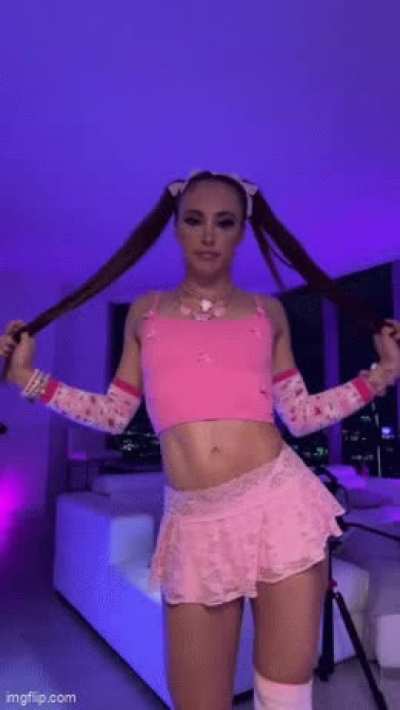 Gia Derza on set. I hope they release this scene soon.