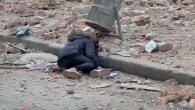 UA POV: Footage of the arrivals and the immediate aftermath, Zaporizhzia.