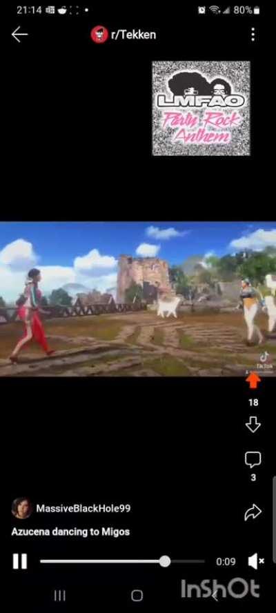 I did a jank remix of a previous post's Azucena dancing, but to LMFAO's Party Rock Anthem.