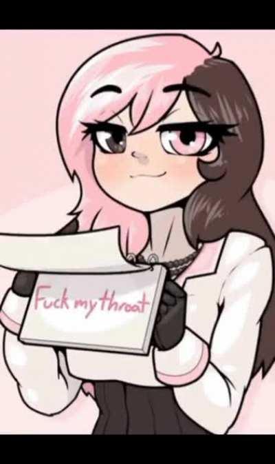 Girl listing horny things